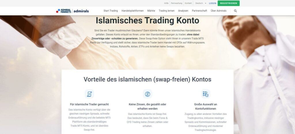 das islamische konto der admirals