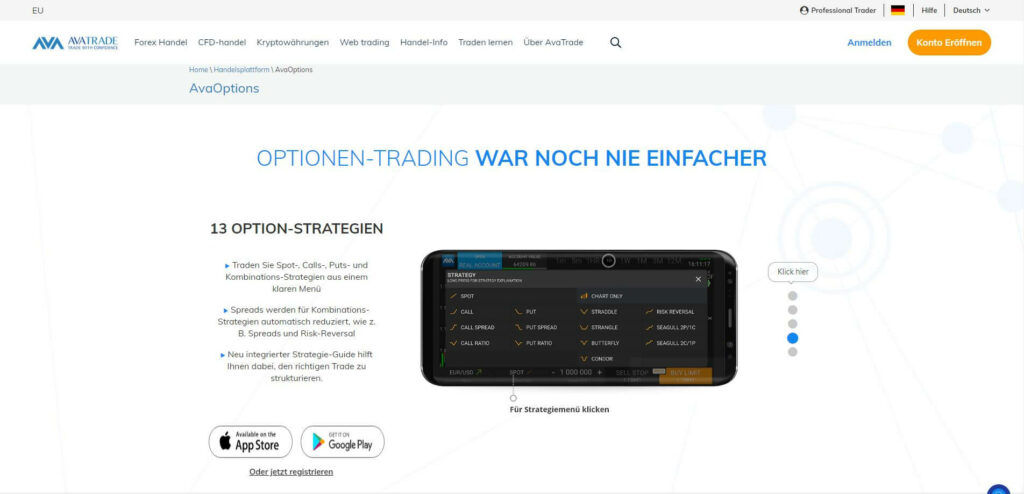 plattform avaoptions von avatrade
