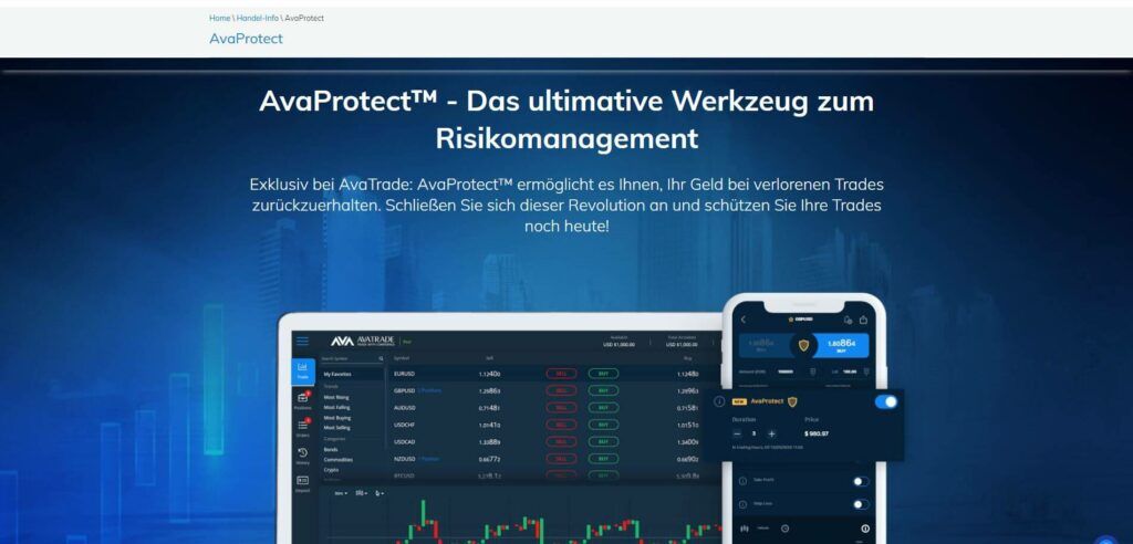 plattform avaprotect von avatrade