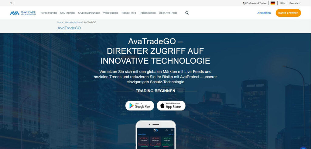 plattform avatradego von avatrade