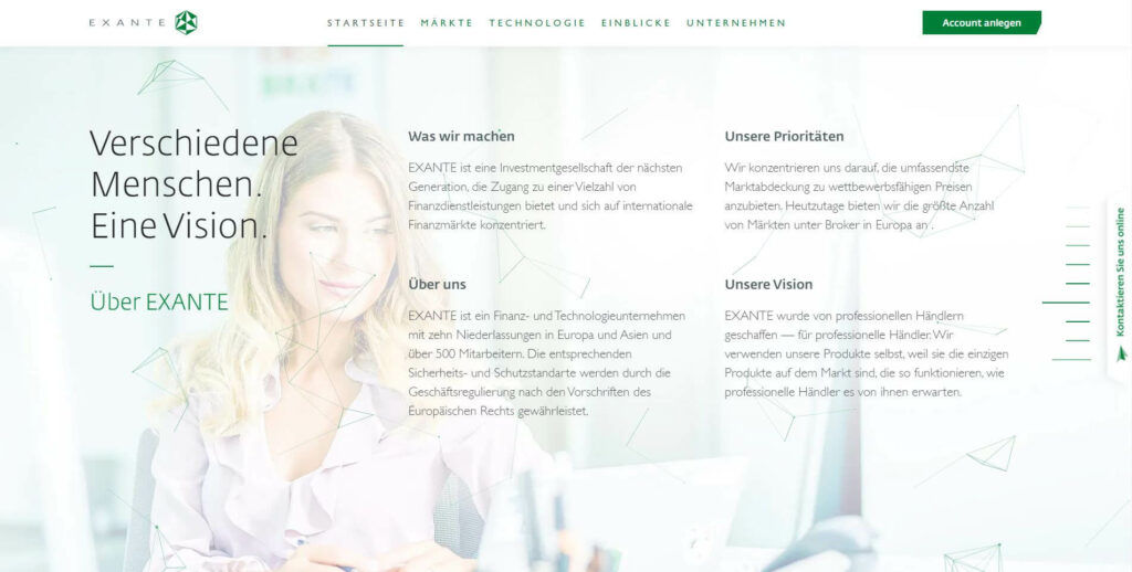 die vision von exante