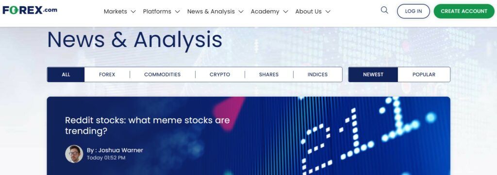 Nachrichten und Analysen auf Forex.com