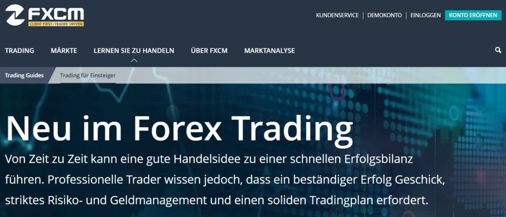 FXCM Leitfäden für den Devisenhandel