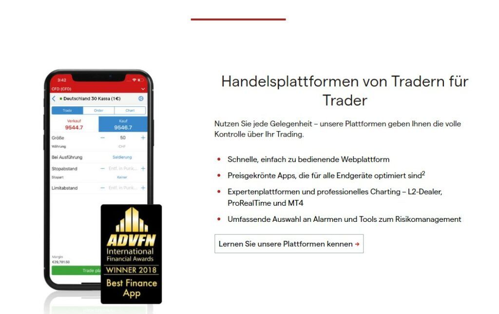 Handelsplattformen von Tradern für Trader