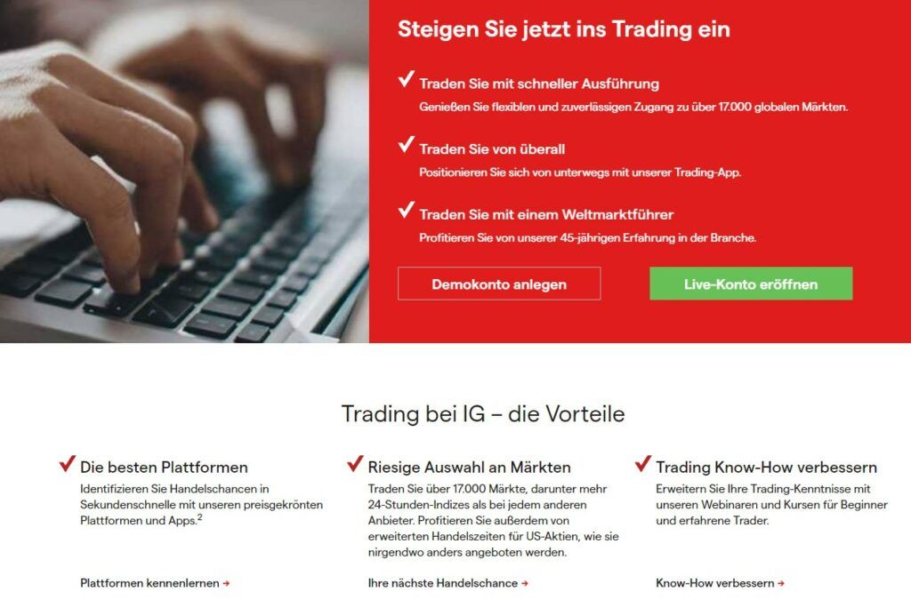 Steigen Sie jetzt ins Trading ein