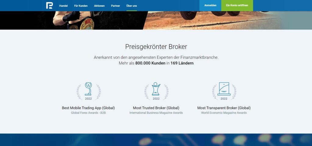 auszeichnungen von roboforex