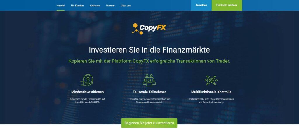 roboforex copyfx plattform