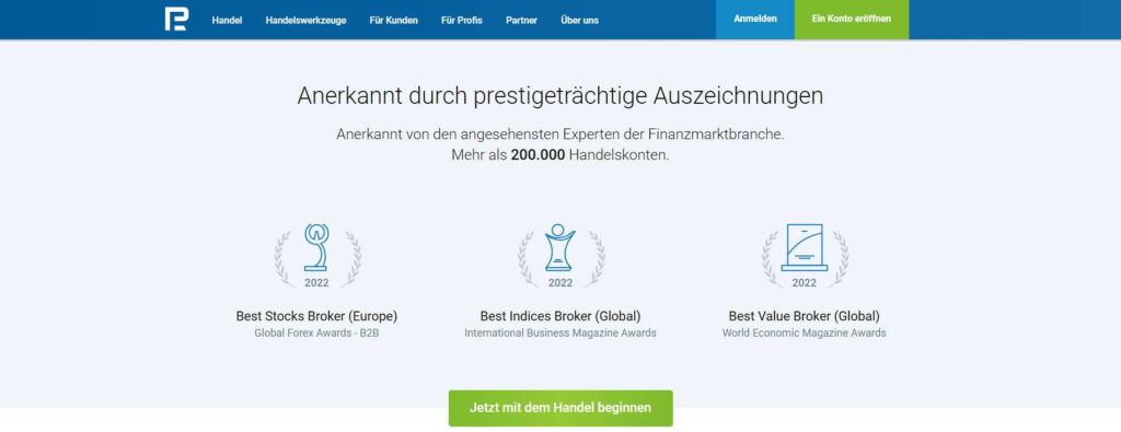 auszeichnungen von robomarkets