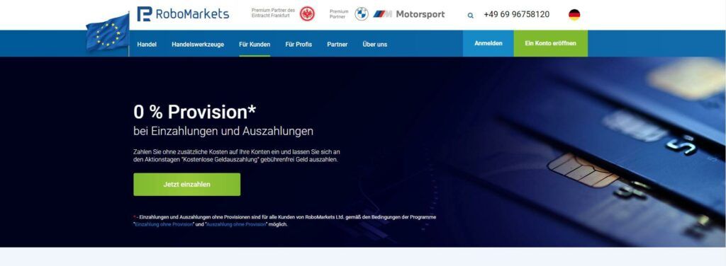 robomarkets ein und auszahlung