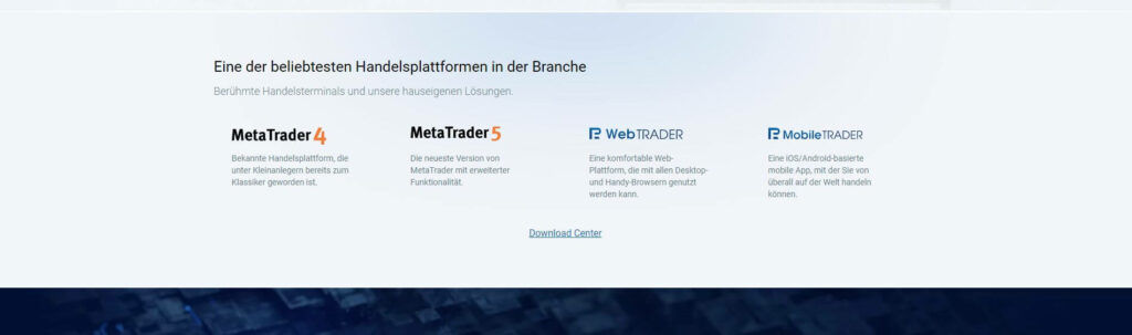handelsplattformen von robomarkets