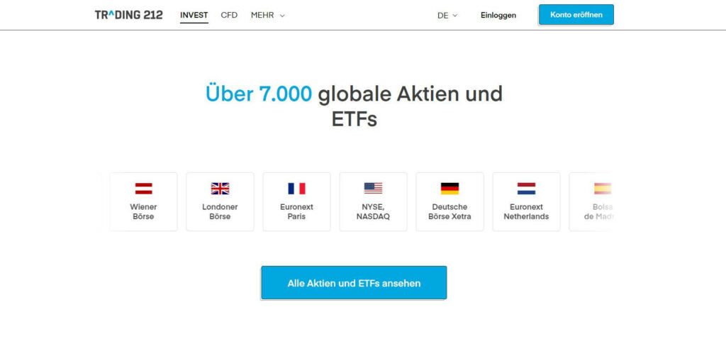 trading 212 etfs und aktien