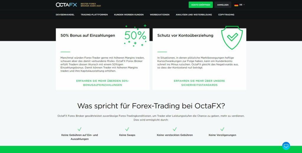 warum octafx ein sa broker wählen