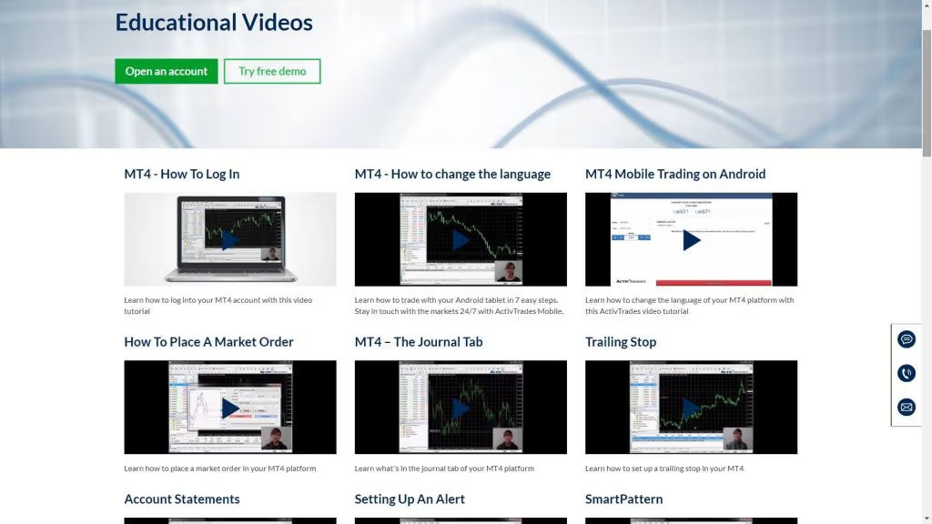 activtrades educational videos